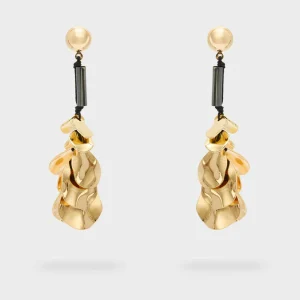 Orecchini pendenti con foglie NALI' EMOR1796 Oro Donna