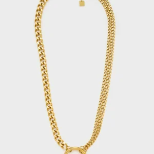 Collana Con Catene E Anello Nali' YACL0019 Oro Donna